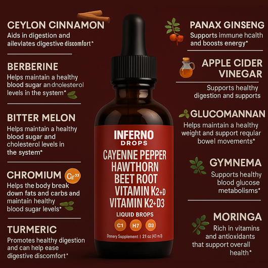 INFERNODROPS Cayenne Pepper Liquid Extract
