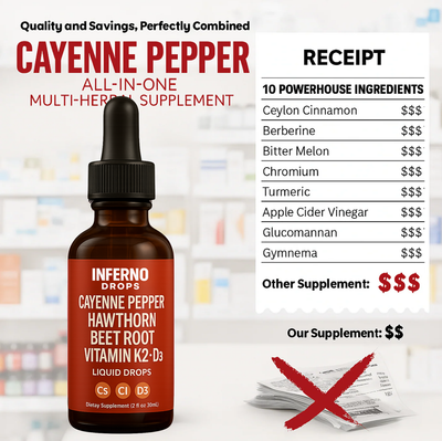 INFERNODROPS Cayenne Pepper Liquid Extract