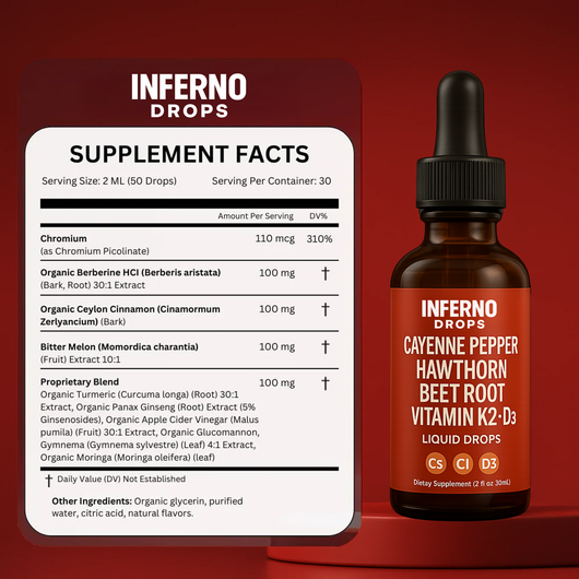 INFERNODROPS Cayenne Pepper Liquid Extract